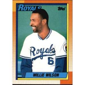  1990 Topps Willie Wilson # 323