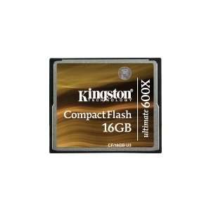  Kingston Ultimate Cf/16gb u3 16 Gb Compactflash Card 600x 