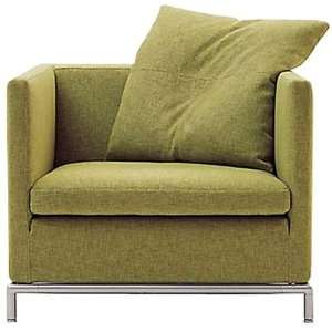  Tosh Furniture Temi Modern Green Arm Chair