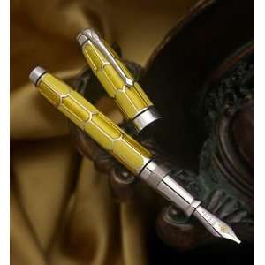  Conway Stewart Plumage Mandarin Yellow Fountain Pen (Xtra 