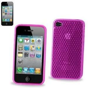  POLYMER PROTECTOR CASE for Iphone 4 PINK (PSC01 