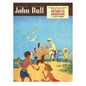  John Bull, Holiday Beaches Seaside Ice Cream Magazine, UK 