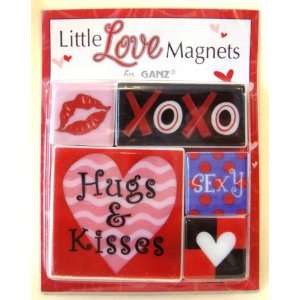  Hugs & Kisses XOXO Little Love Magnets: Kitchen & Dining