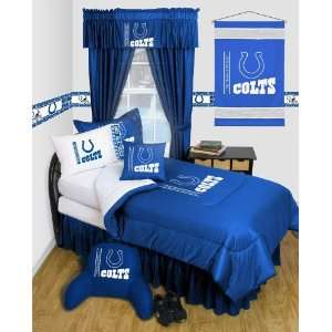  NFL Indianapolis Colts Comforter   Locker Room Series 