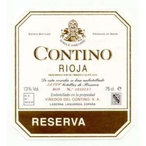  1999 Cune Contino Reserva 750ml Grocery & Gourmet Food