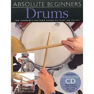  Absolute Beginners Drums   Book and CD Package Musical 