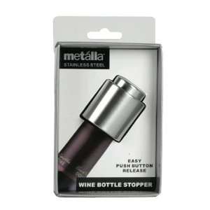   and Metal Bottle Stoppers and Pourer   Stainless Steel Wine Stopper