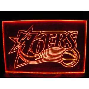  NBA Philadelphia 76ers Team Logo Neon Light Sign: Sports 