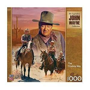  The Cowboy Way 1000 pc John Wayne: Toys & Games