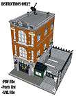 Lego Custom Modular Building   Consulate   INSTRUCTIONS ONLY 10224 