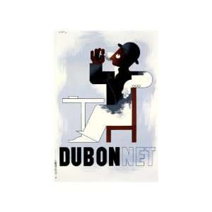  Dubonnet, no. 2 Giclee Poster Print by Adolphe Mouron 