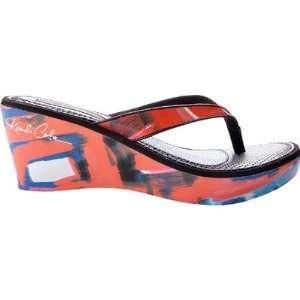 Kandi Cota 70383AL Red Womens Happy Thong Sandal in Red / Multi Size 