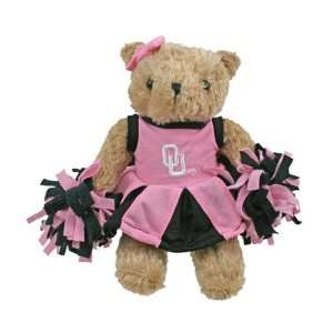  NCAA Pink Cheerleader Bear w/Sound Oklahoma Case Pack 16 