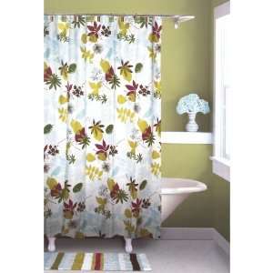  Springmaid Bellis 100% Cotton Floral Shower Curtain