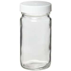 Wheaton W217004 AC Round Bottle, Clear Glass, Capacity 16oz With 70 