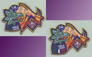 2003 World Scout Jamboree Mexico Contingent & IST Patch  