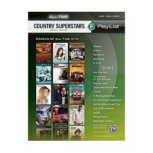  All Time Country Superstars Sheet Music Playlist Book 