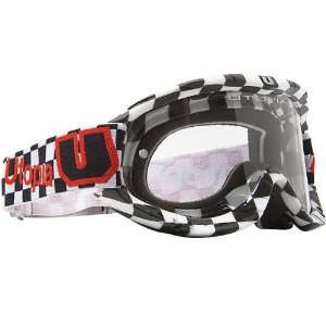 Utopia Optics Slayer Pro MX Checkers Adult MotoX Motorcycle Goggles 