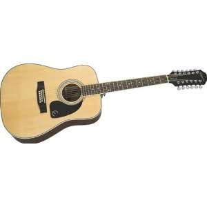  Epiphone DR 212 12 String Acoustic Guitar: Musical 