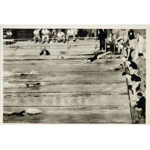  1932 Summer Olympics Womens 4 x100 Swimming Relay Print 