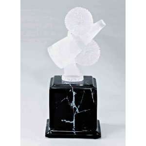  Cheerleading Frosted Pedestal Award