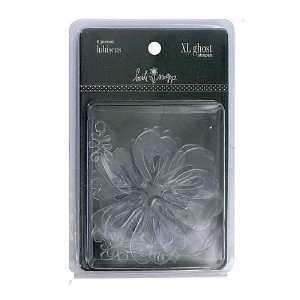   Swapp Xl Ghost Acetate Shapes   Hibiscus 6/pkg: Arts, Crafts & Sewing