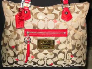   SIGNATURE LUREX GLAM TOTE SECRET ADMIRER NEW with TAGS NO RSV  