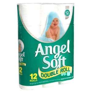  Angel Soft Bathroom Tissue, Double Roll, 2 Ply, Unscented 