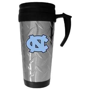 North Carolina Tar Heels NCAA Diamond Plate Travel Mug:  