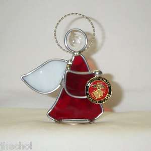 United States Marine Corp Stained Glass Angel Variety  