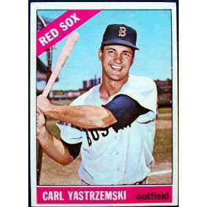  Carl Yastrzemski 1966 Topps Card #70