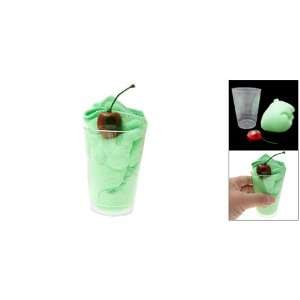   Cool Chill Ice Cream Green Decor Terry Hand Towel: Home & Kitchen