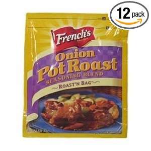 Frenchs Onion Pot Roast Dry Mix, Roasting 12 Count Bags