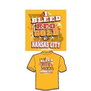  Encore Select AT 1IBleedKC Yellow I Bleed Red and Gold 