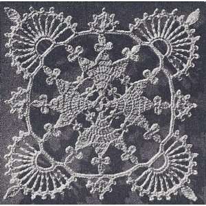  Crochet Pattern to make   Lace Valentine Motif Bedspread Design 
