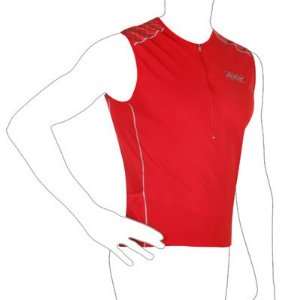  Zoot Sports Mens TRIfit Mesh Top (1059)   Indy Red 