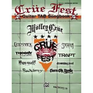  Alfred Crue Fest The Official Tour   Guitar Tab Book 