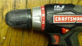 Craftsman 19.2v Drill, Reciprocating Saw w/Charger & 1 Battery  