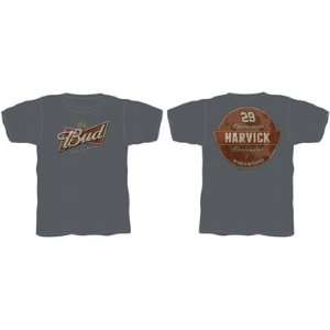  KEVIN HARVICK BUDWEISER CHAR TEE 2X: Everything Else