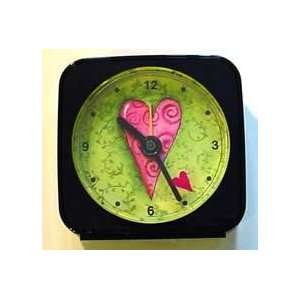 Handmade Heart Alarm Clock by Paper Scissors Rock 