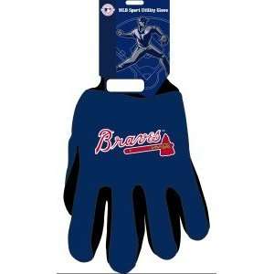  Atlanta Braves Knit Work Gloves: Sports & Outdoors