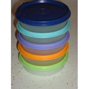   Wonder Bowls with Seals in a Rainbow of Colors x5 
