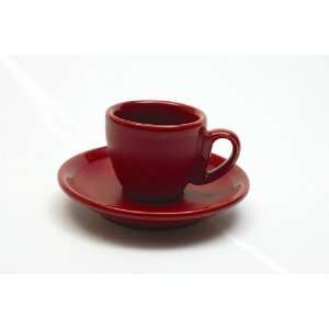  MAXWELL WILLIAMS CAFE CULTURE DEMI CUP AND SAUCER   WINE 