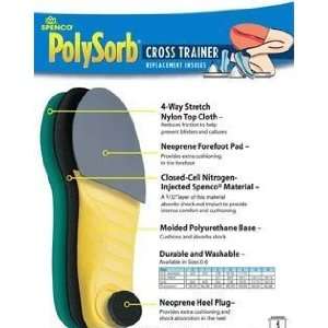  Spenco Polysorb Cross Trainer Max Cushioning, Available in 