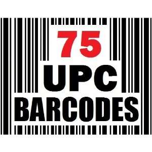  75 UPC Numbers & Barcodes for  Sellers Everything 
