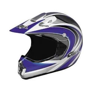  Cyber Helmets UX 22 Graphics   Youth   White/Blue 643341 