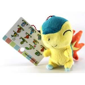   Official Pokemon Center Plush Strap   4 Cyndaquil: Toys & Games