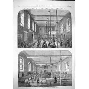  1862 CHRISTS HOSPTIAL SCHOOL DINING HALL DORMITORIES