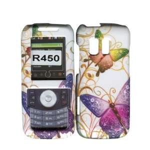  Purple Butterflies Samsung SCH R451c Straight Talk 