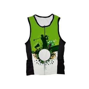    Go Green. Play Golf Triathlon Top for Youth: Sports & Outdoors